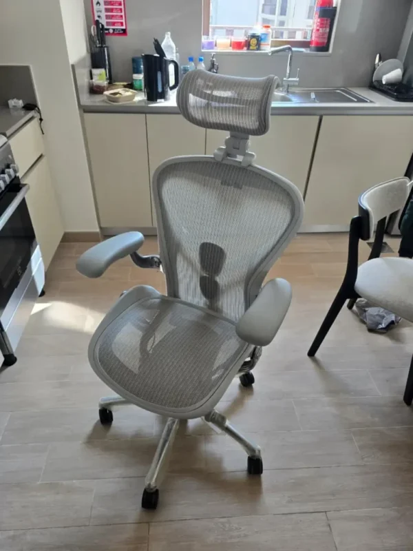 Herman Miller Aeron Remastered Chair with Headrest - Image 2