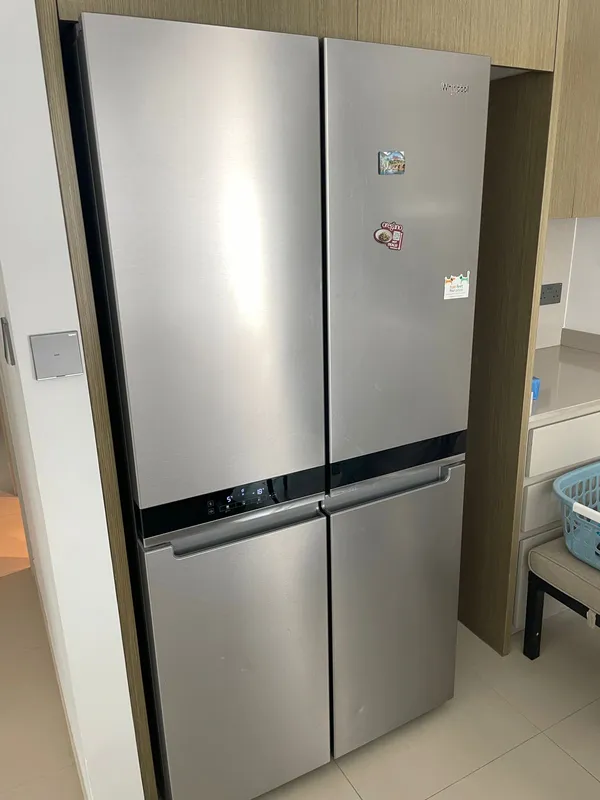 Whirlpool 4-Door Refrigerator – 36-Inch, 19.4 cu.